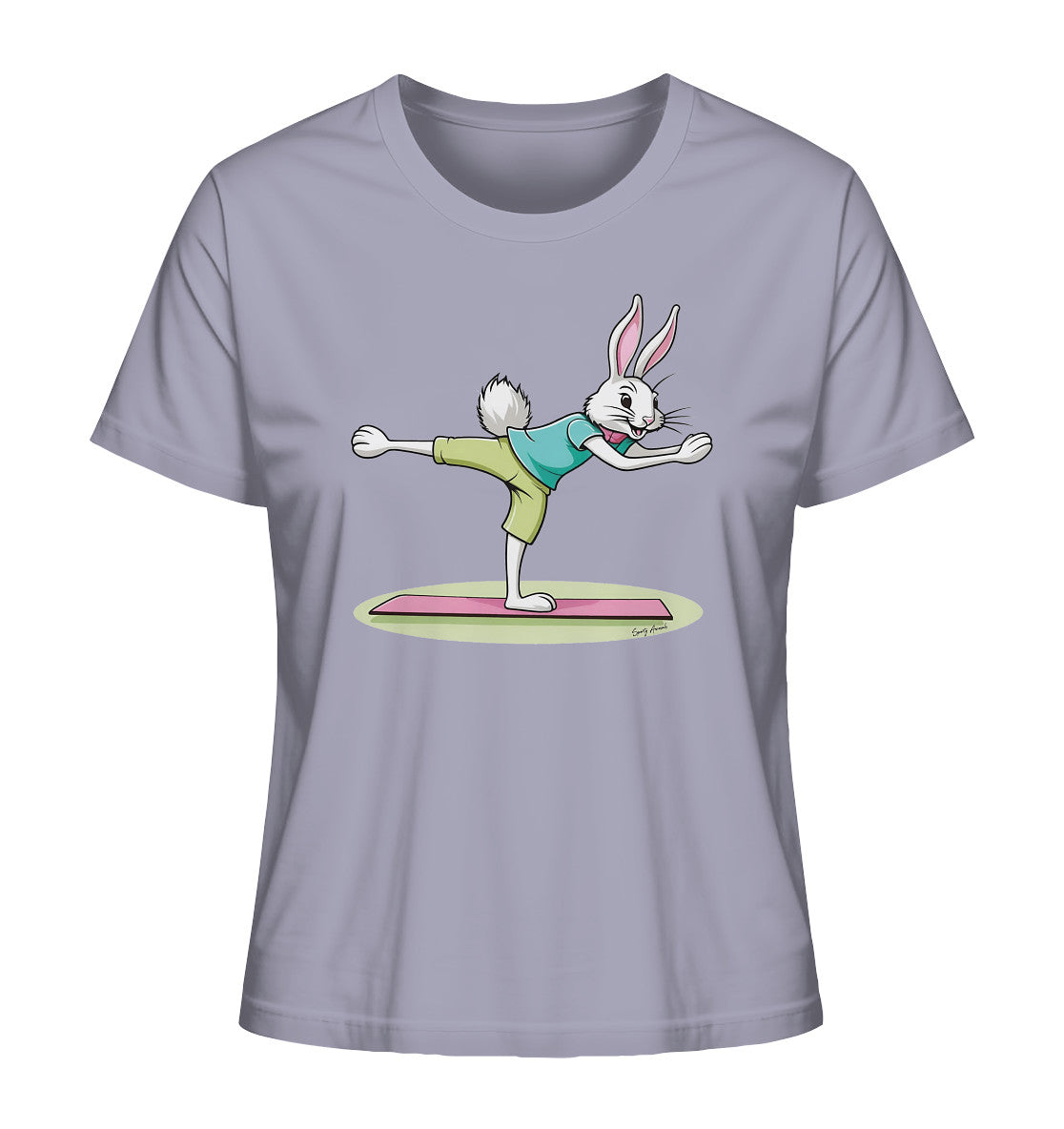 Pilates Bunny - Ladies Organic Shirt