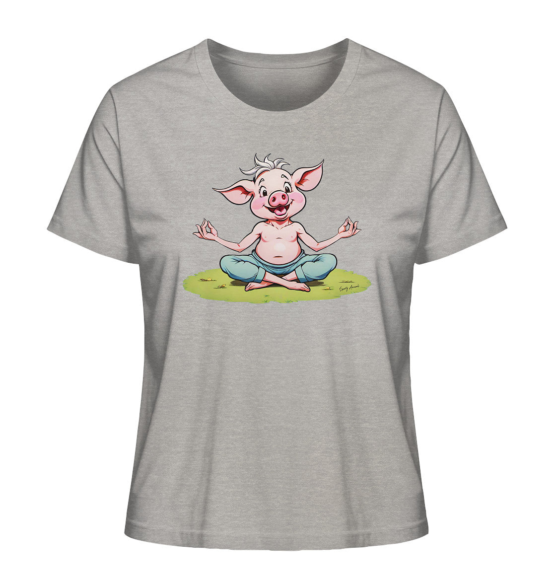 Yoga Pork - Ladies Organic Shirt