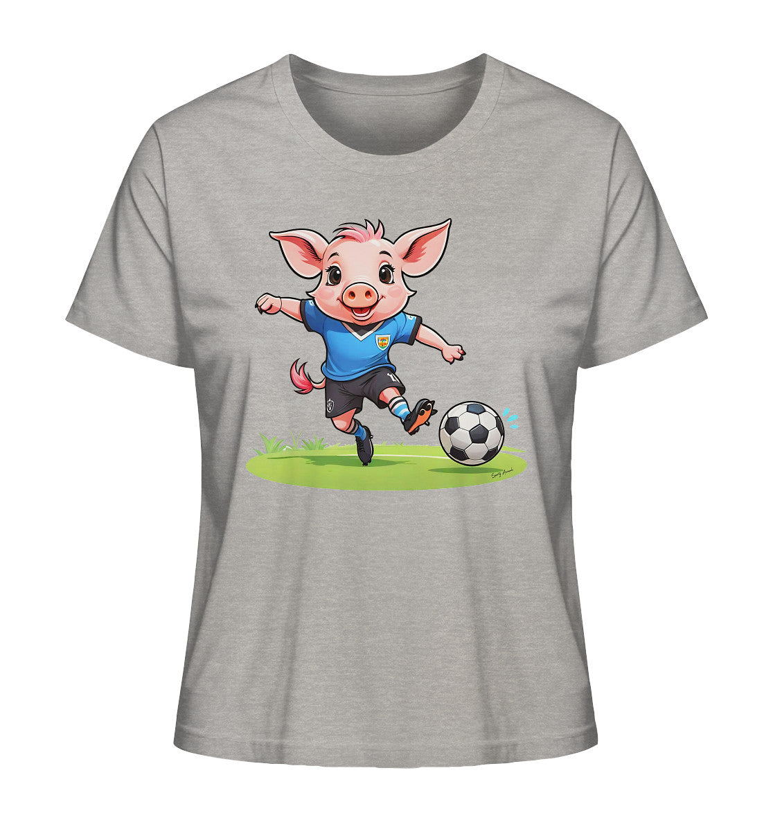 Soccer Pork - Ladies Organic Shirt