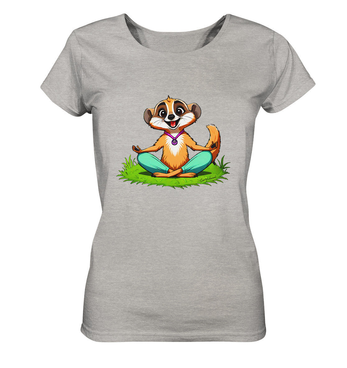 Yoga Meerkat - Ladies Organic Shirt