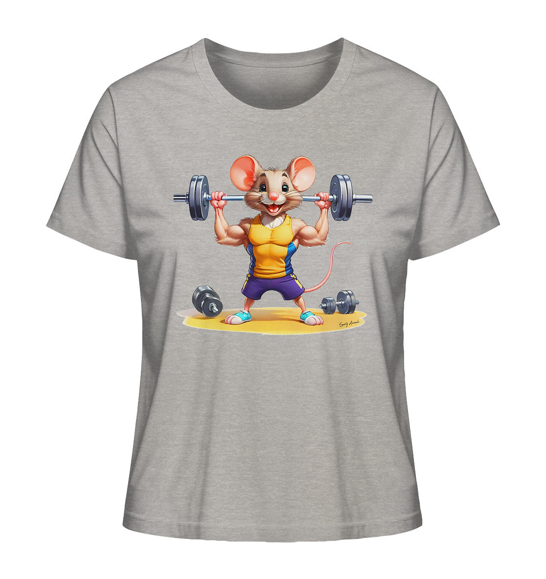 Fitness Mouse - Ladies Organic Shirt