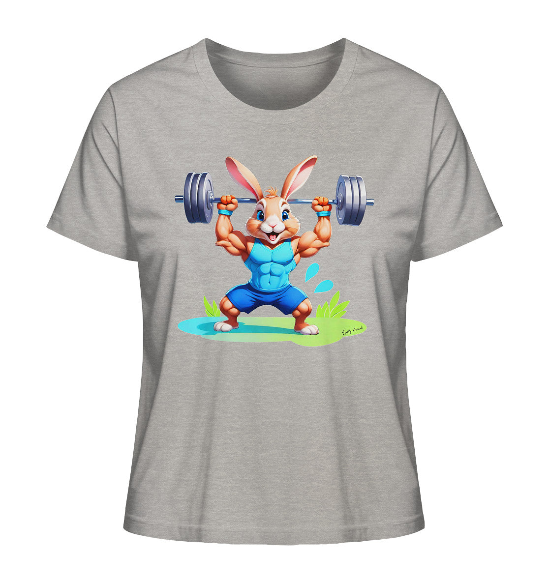 Fitness Bunny - Ladies Organic Shirt