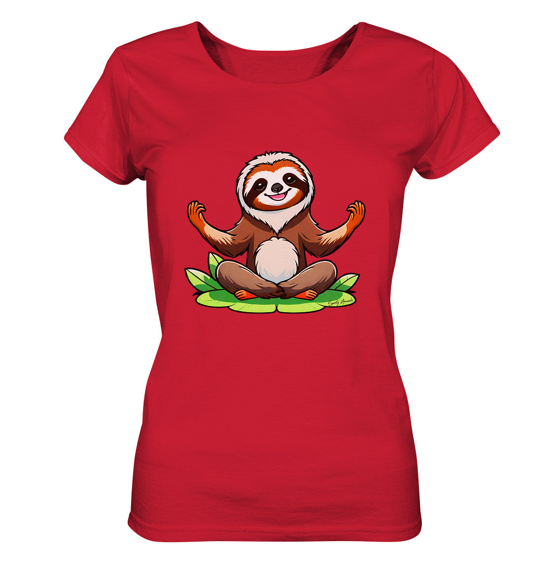 Yoga Sloth - Ladies Organic Shirt