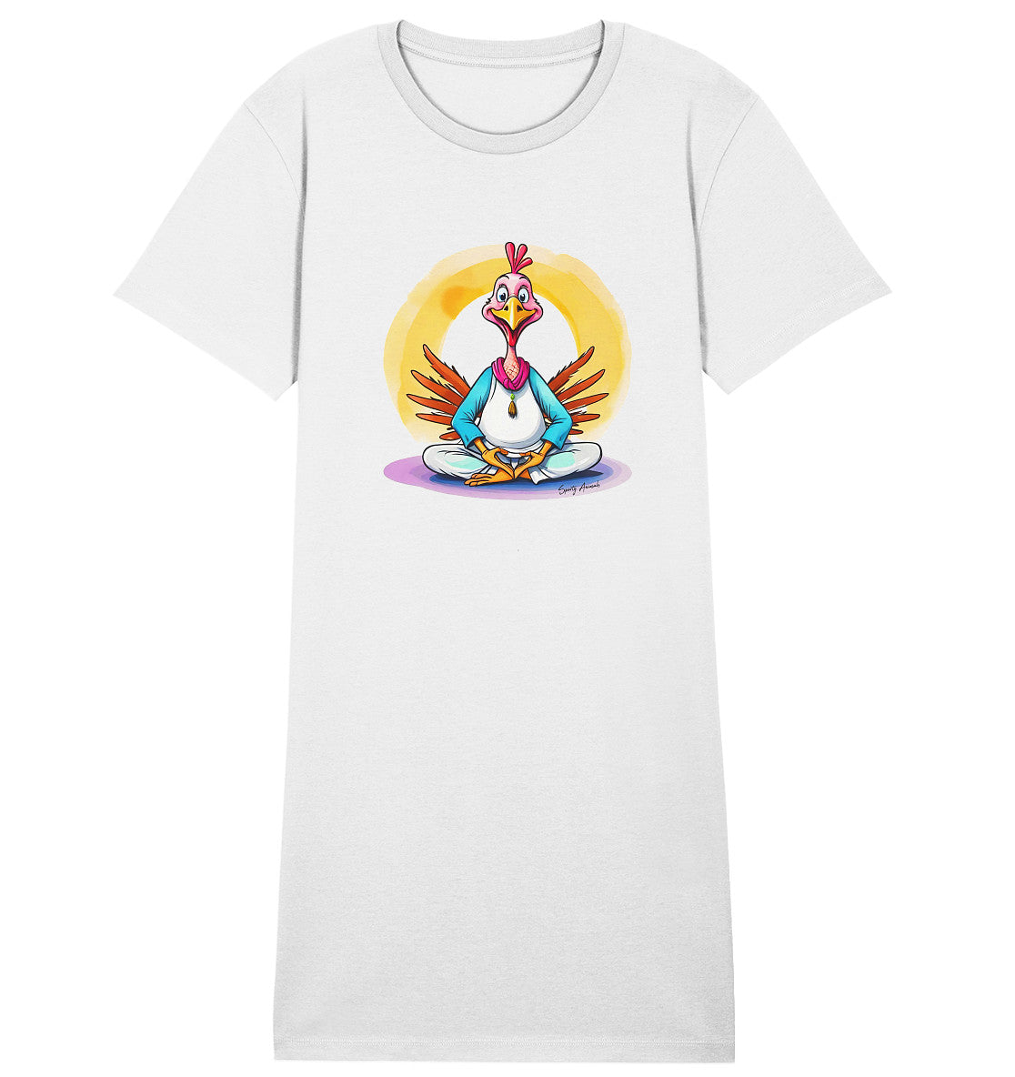 Yoga Turkey - Ladies Organic Shirt Dress