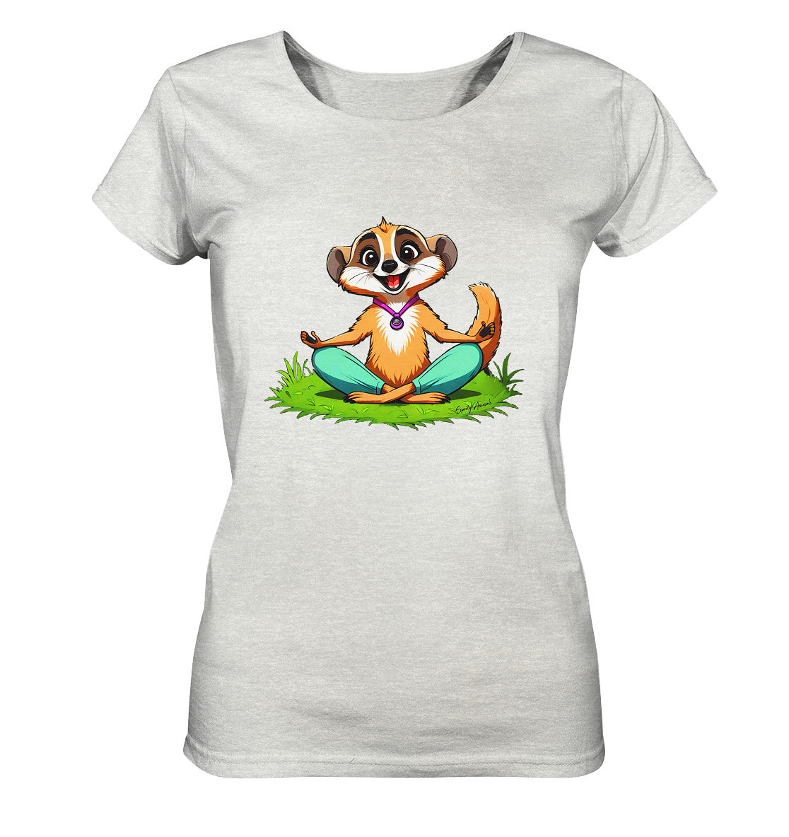 Yoga Meerkat - Ladies Organic Shirt