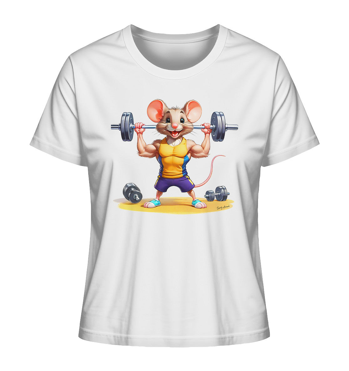 Fitness Mouse - Ladies Organic Shirt