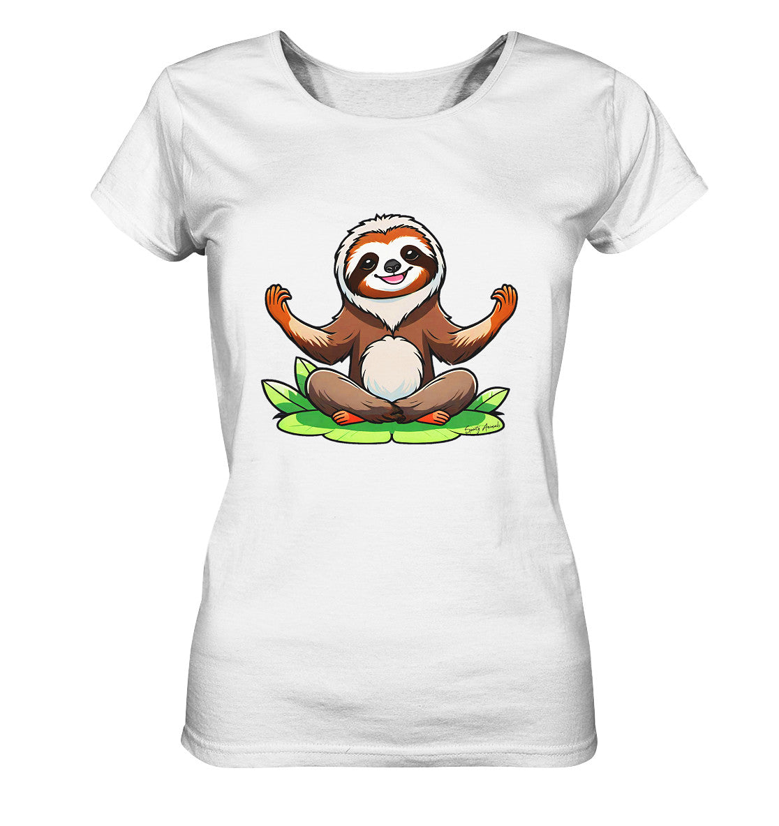 Yoga Sloth - Ladies Organic Shirt