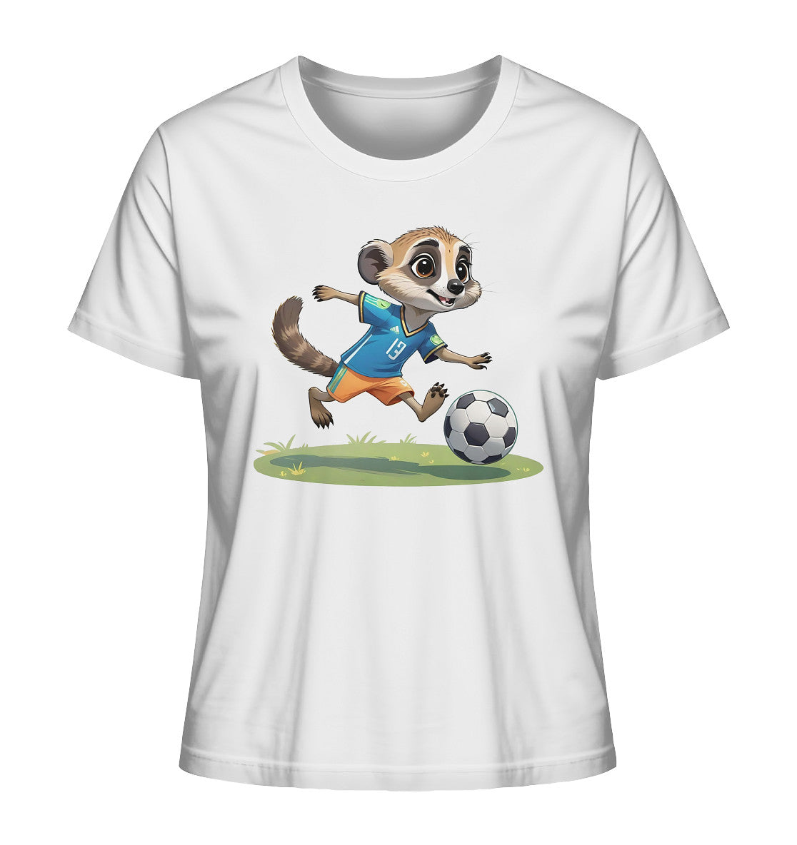 Soccer Meerkat - Ladies Organic Shirt