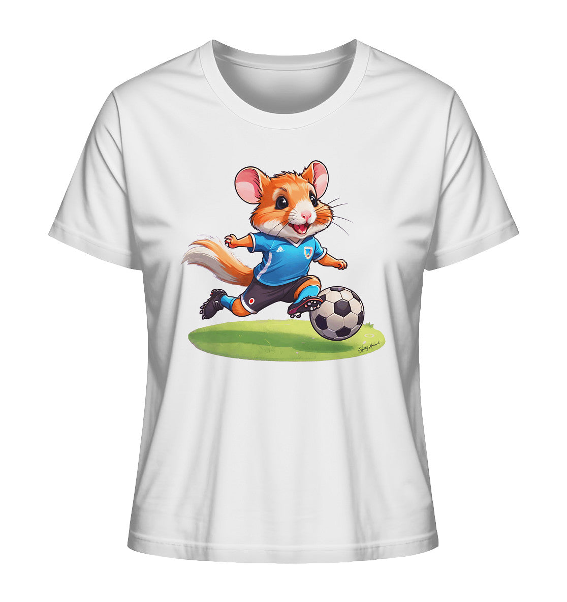 Soccer Hamster - Ladies Organic Shirt