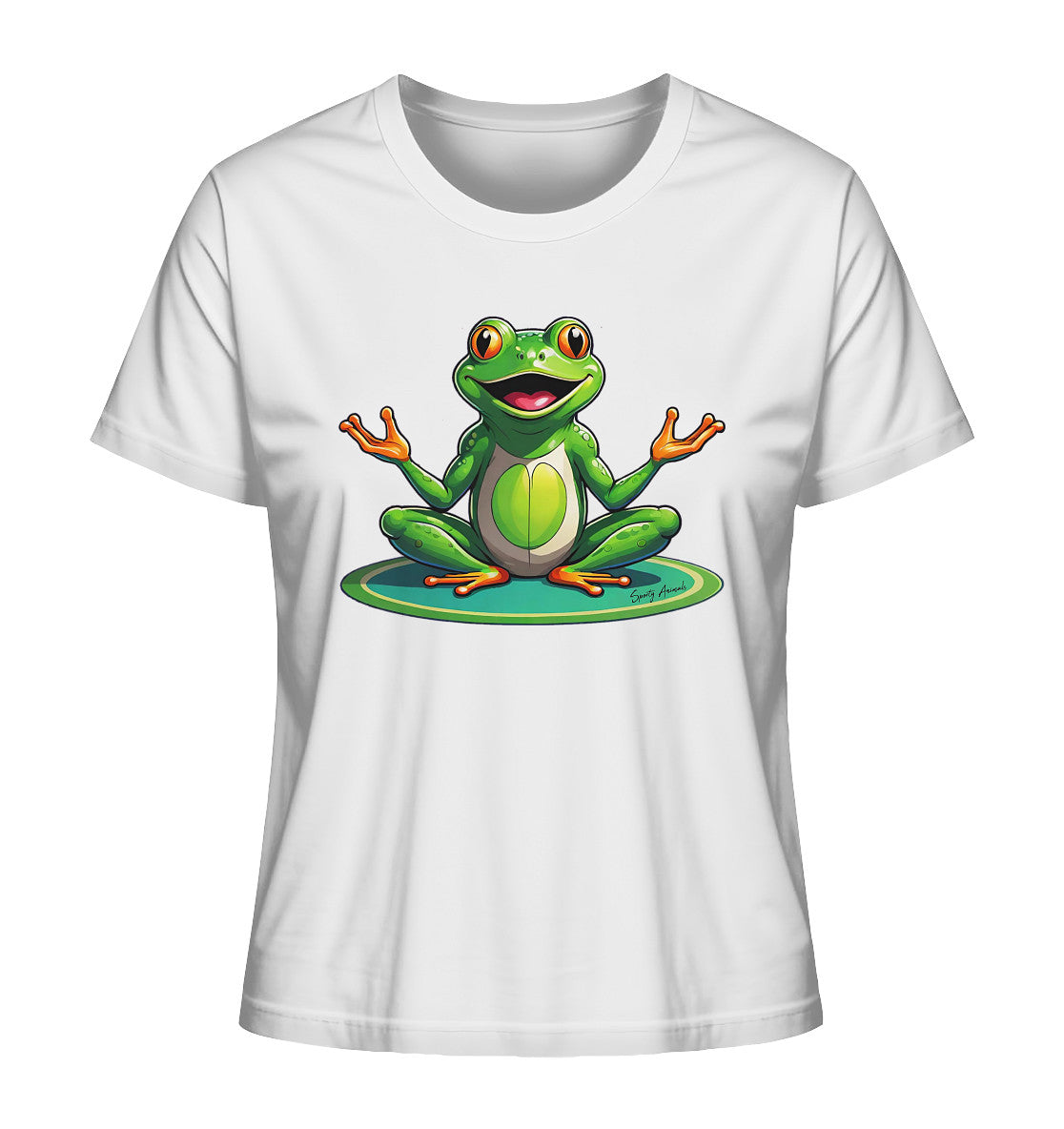 Yoga Frog - Ladies Organic Shirt