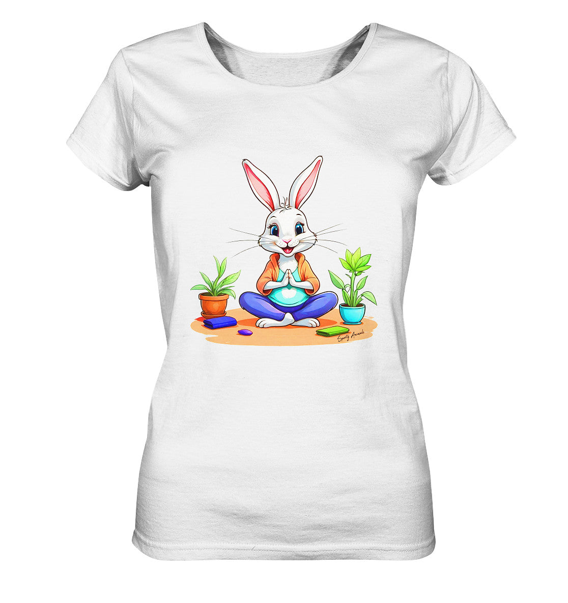 Yoga Bunny - Ladies Organic Shirt