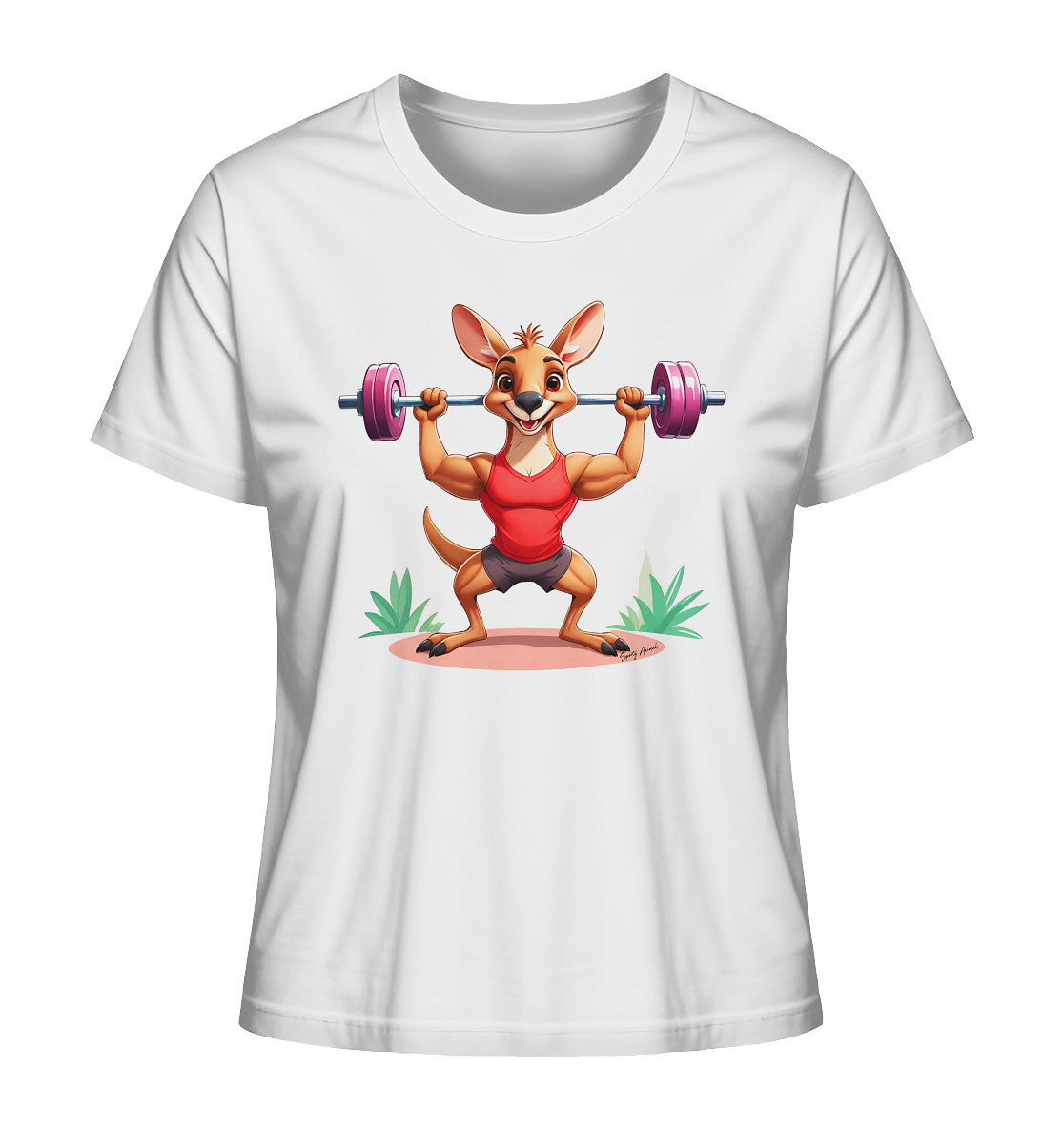 Fitness Kangaroo - Ladies Organic Shirt