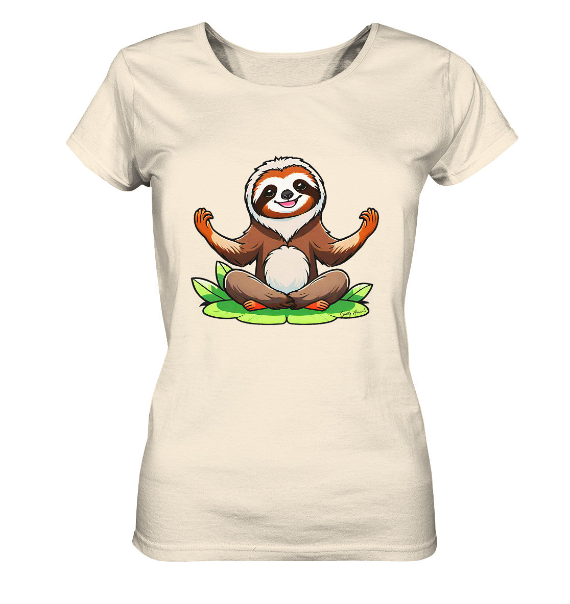 Yoga Sloth - Ladies Organic Shirt