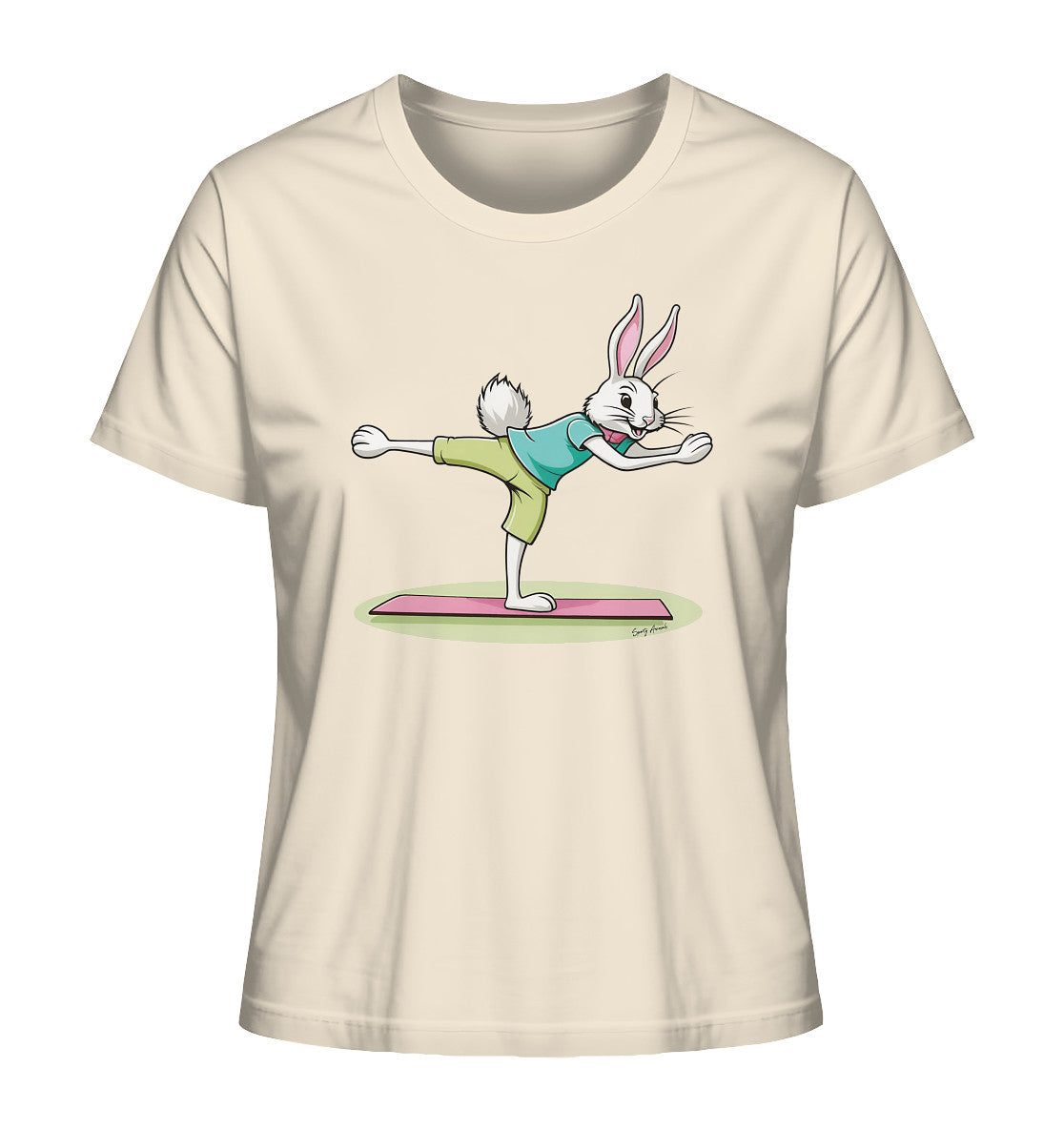 Pilates Bunny - Ladies Organic Shirt