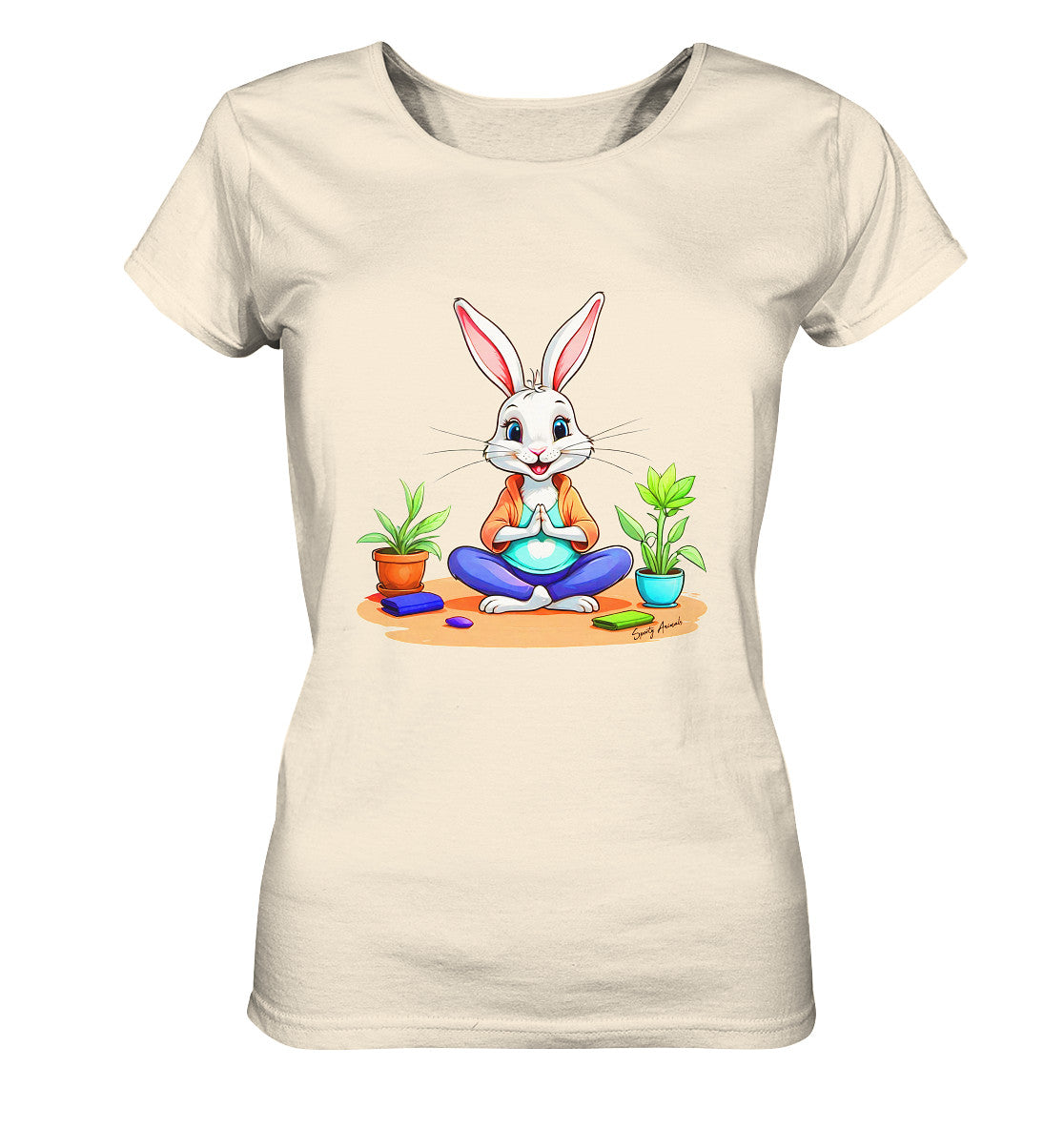 Yoga Bunny - Ladies Organic Shirt