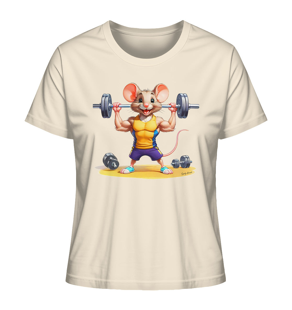 Fitness Mouse - Ladies Organic Shirt