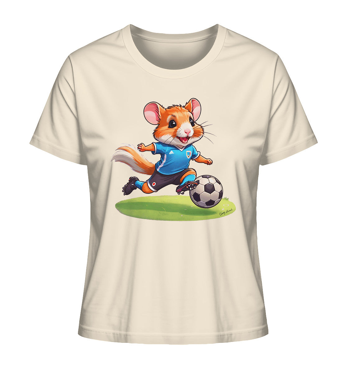 Soccer Hamster - Ladies Organic Shirt