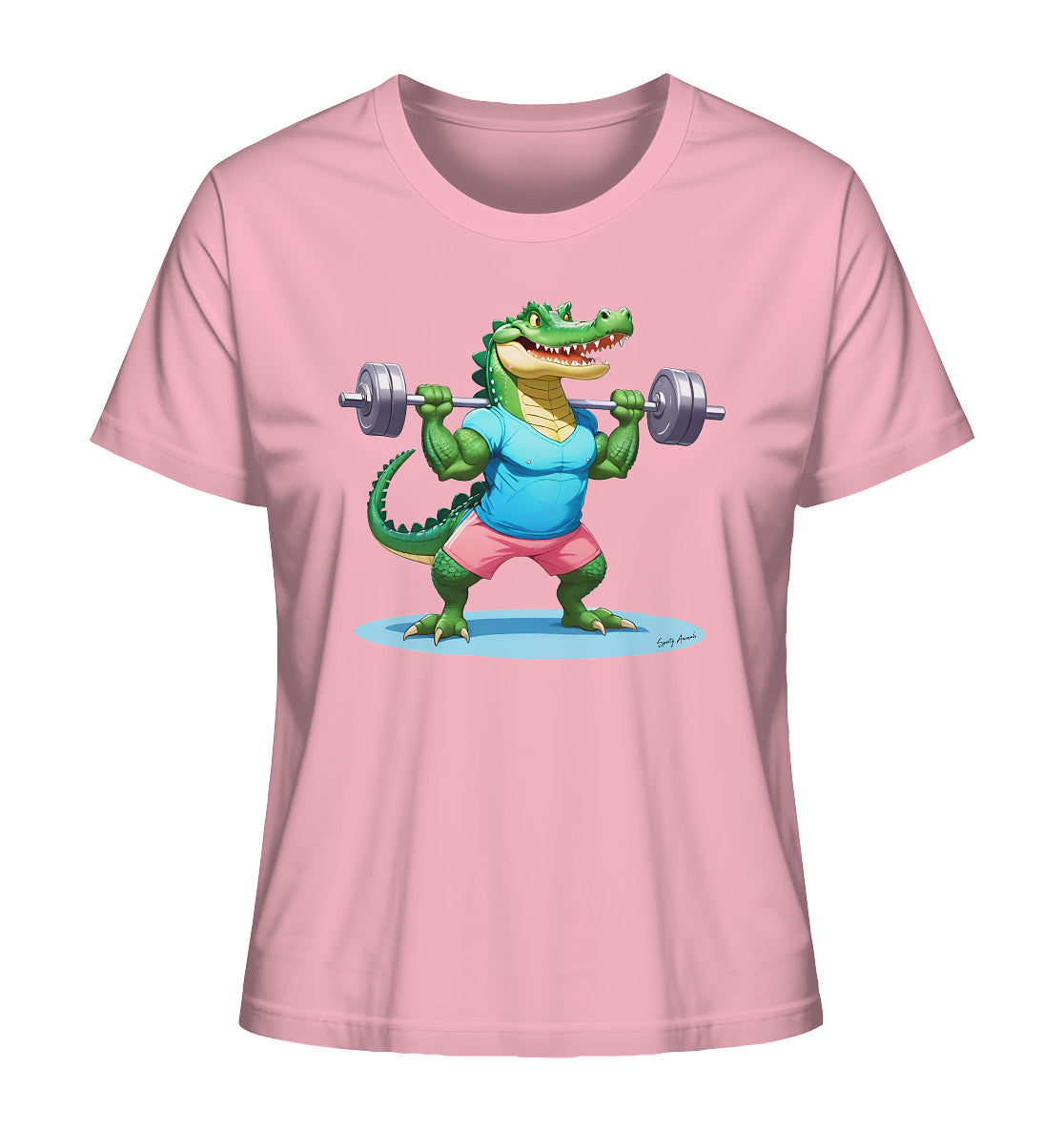 Fitness Crocodile - Ladies Organic Shirt