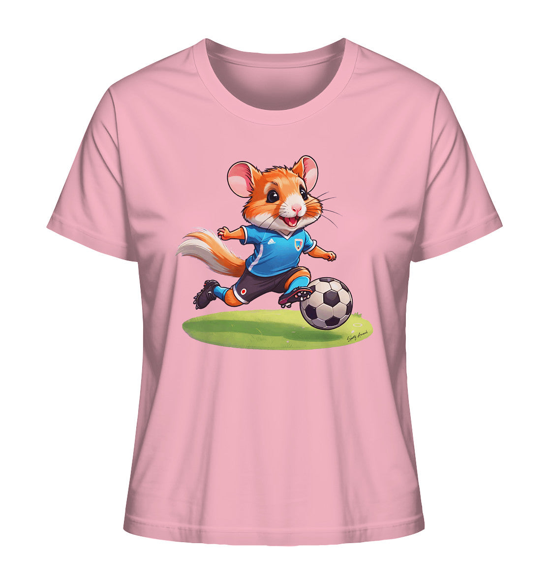 Soccer Hamster - Ladies Organic Shirt