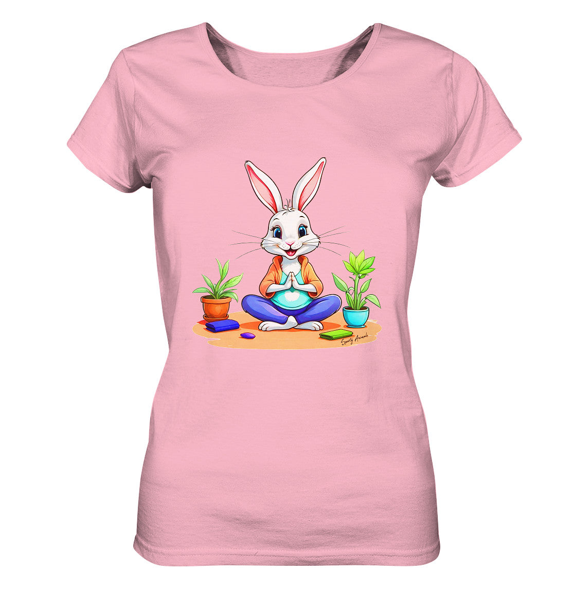 Yoga Bunny - Ladies Organic Shirt