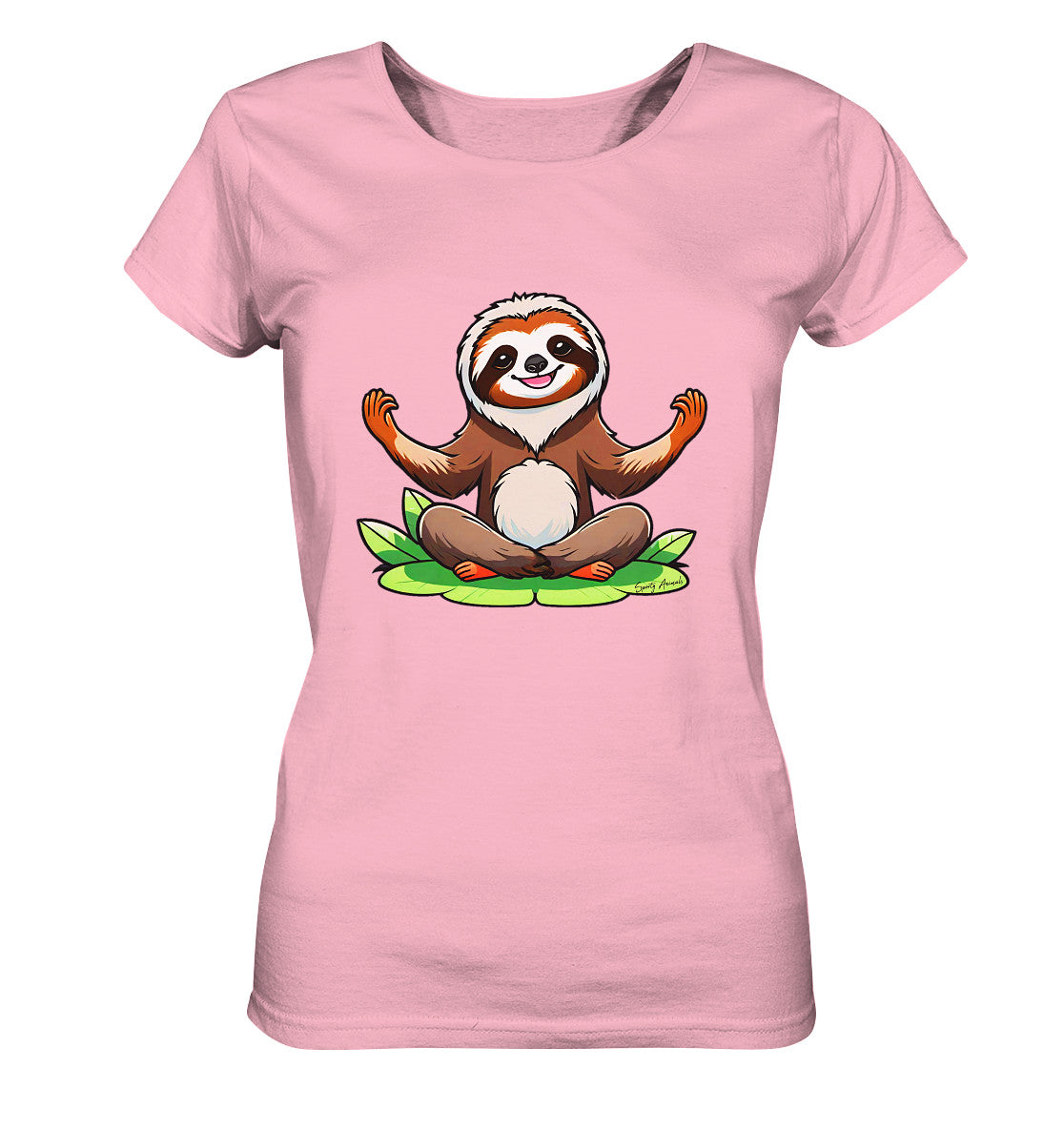 Yoga Sloth - Ladies Organic Shirt