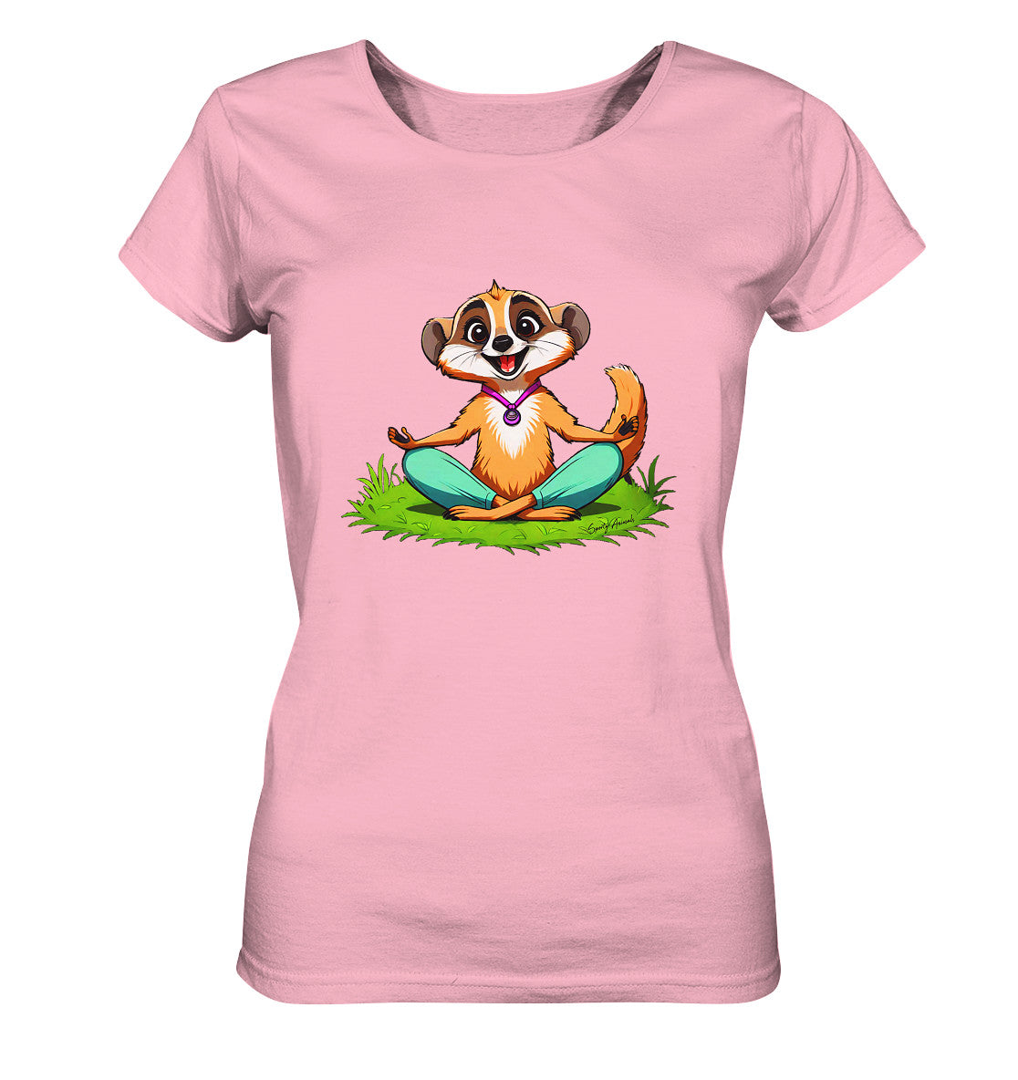 Yoga Meerkat - Ladies Organic Shirt