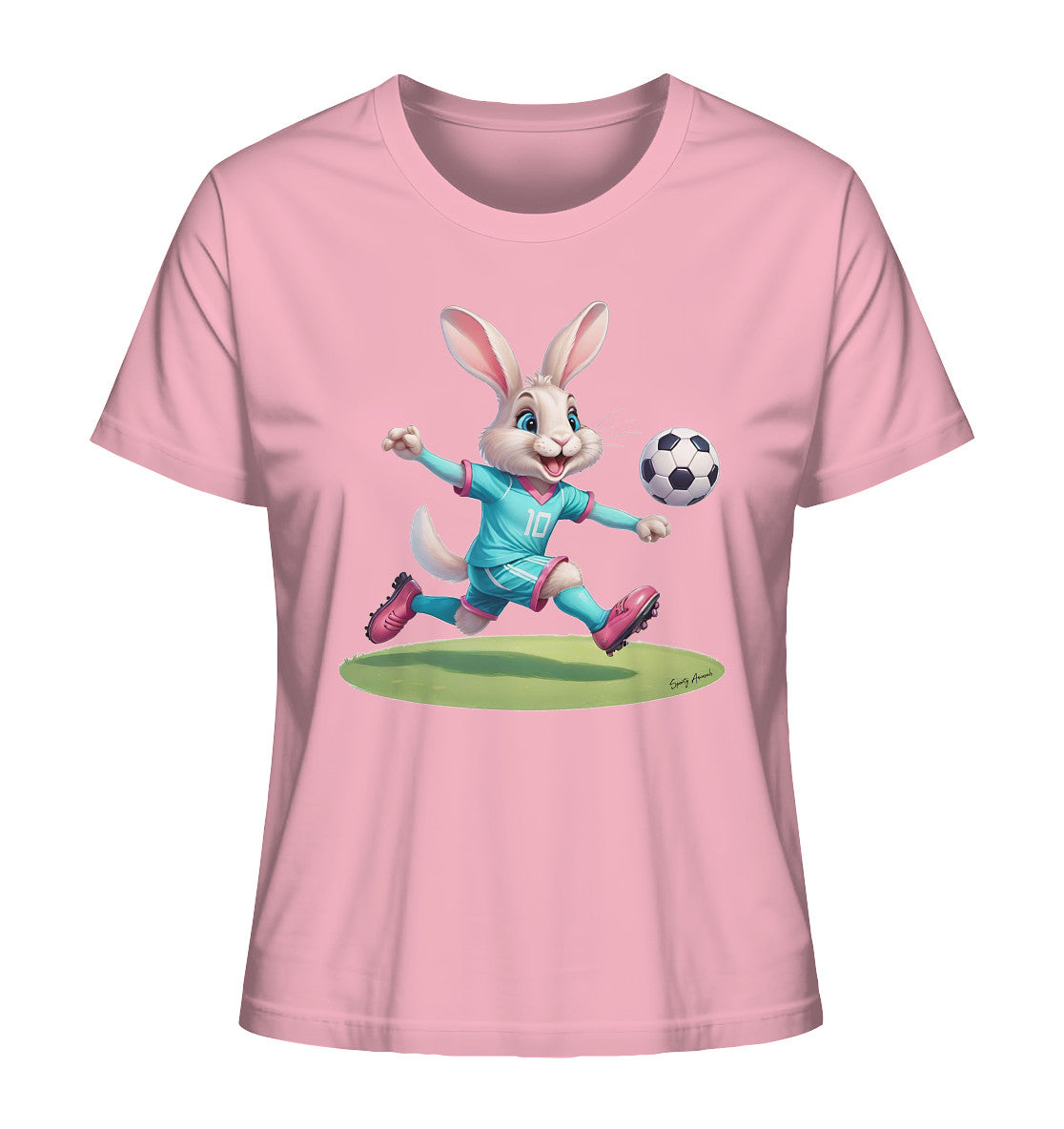 Soccer Bunny - Ladies Organic Shirt