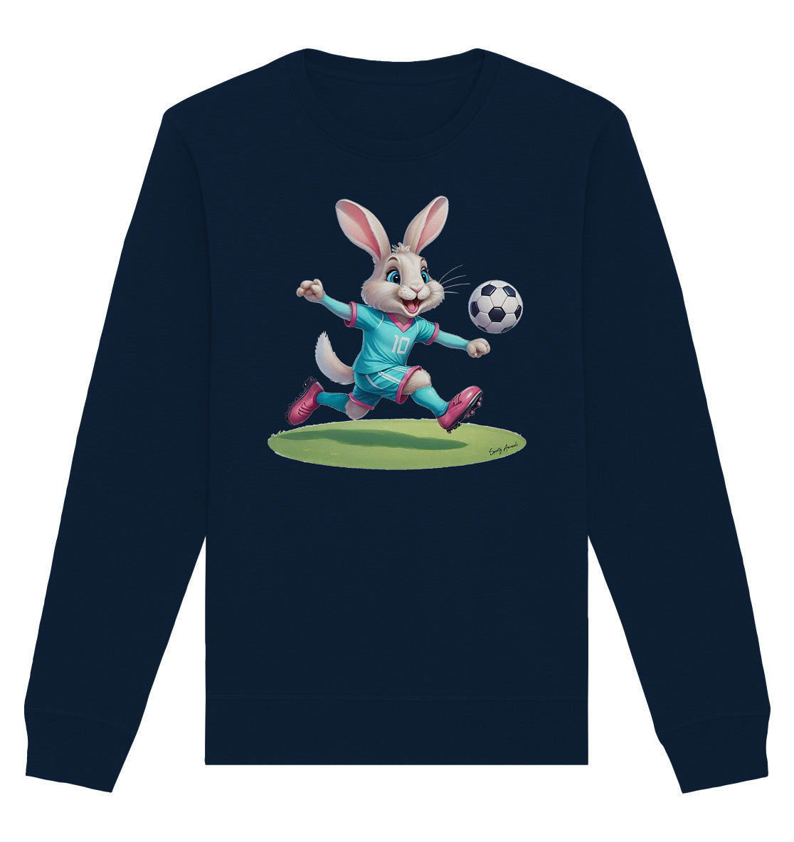 Soccer Bunny - Organic Basic Unisex Sweatshirt