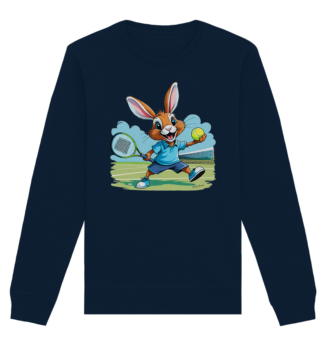 Tennis Bunny - Organic Basic Unisex Sweatshirt