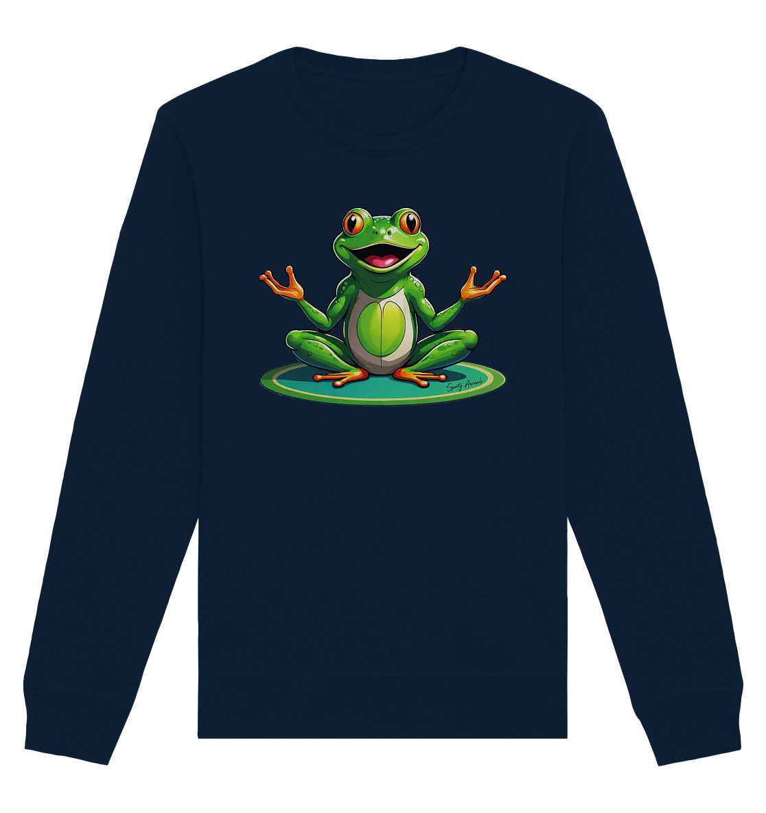 Yoga Frog - Organic Basic Unisex Sweatshirt