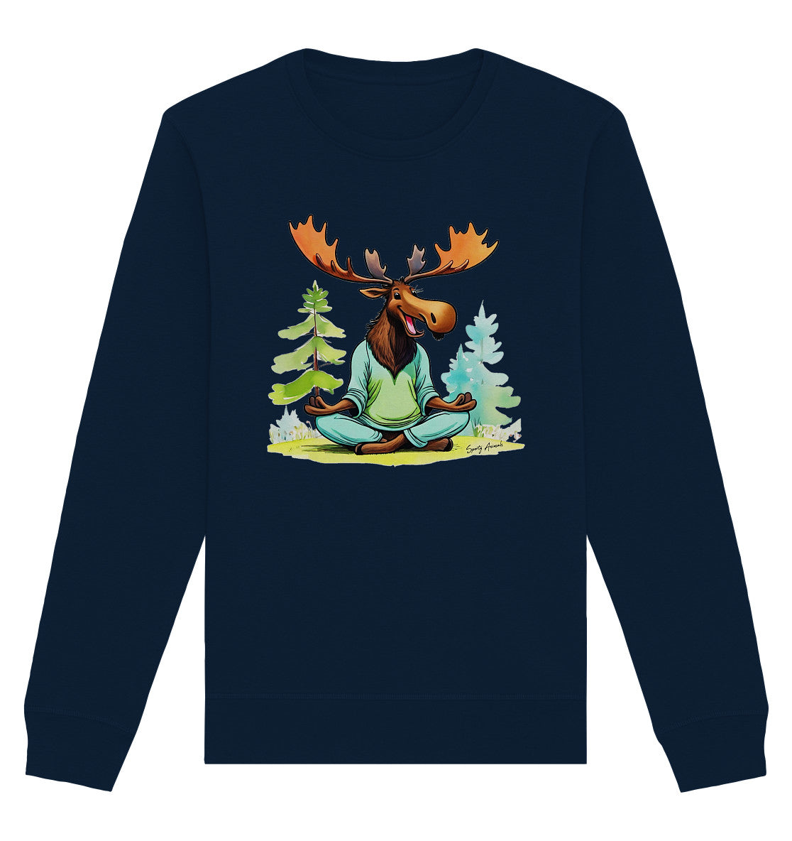 Yoga Elk - Organic Basic Unisex Sweatshirt