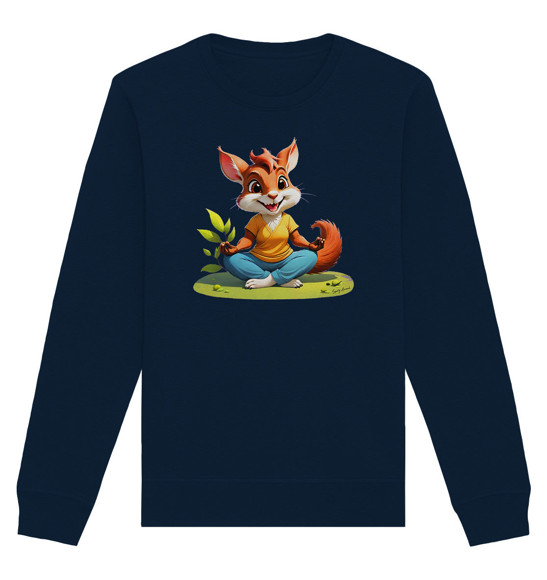 Yoga Squirrel - Organic Basic Unisex Sweatshirt