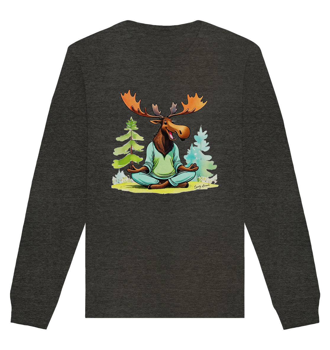 Yoga Elk - Organic Basic Unisex Sweatshirt