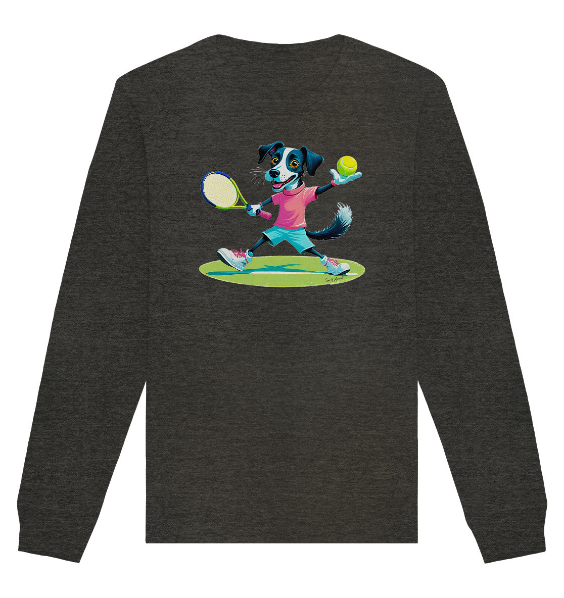 Tennis Dog - Organic Basic Unisex Sweatshirt