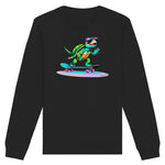 Skateboarding Turtle - Organic Basic Unisex Sweatshirt