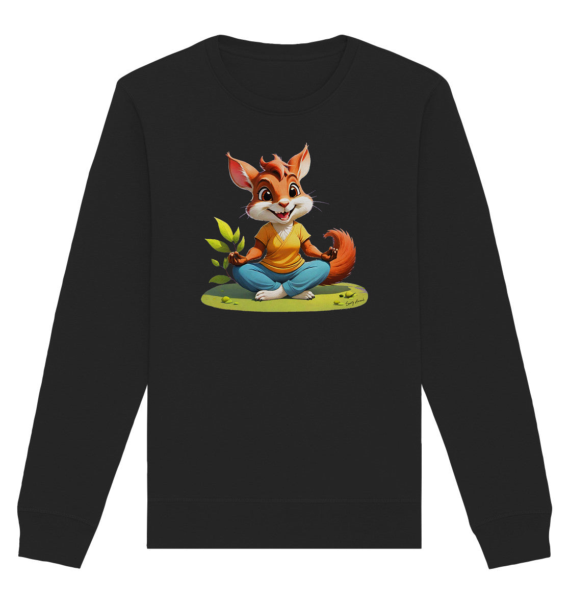 Yoga Squirrel - Organic Basic Unisex Sweatshirt