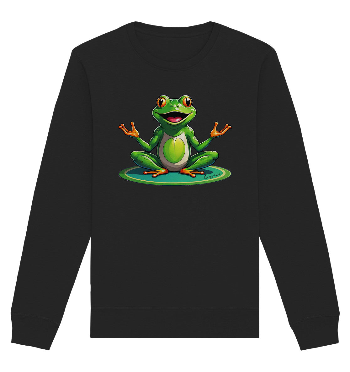 Yoga Frog - Organic Basic Unisex Sweatshirt