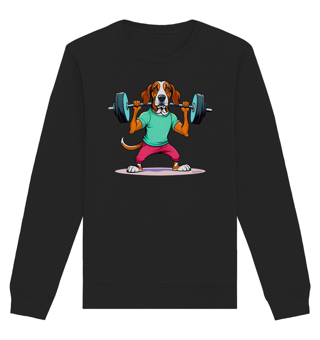 Fitness Dog - Organic Basic Unisex Sweatshirt