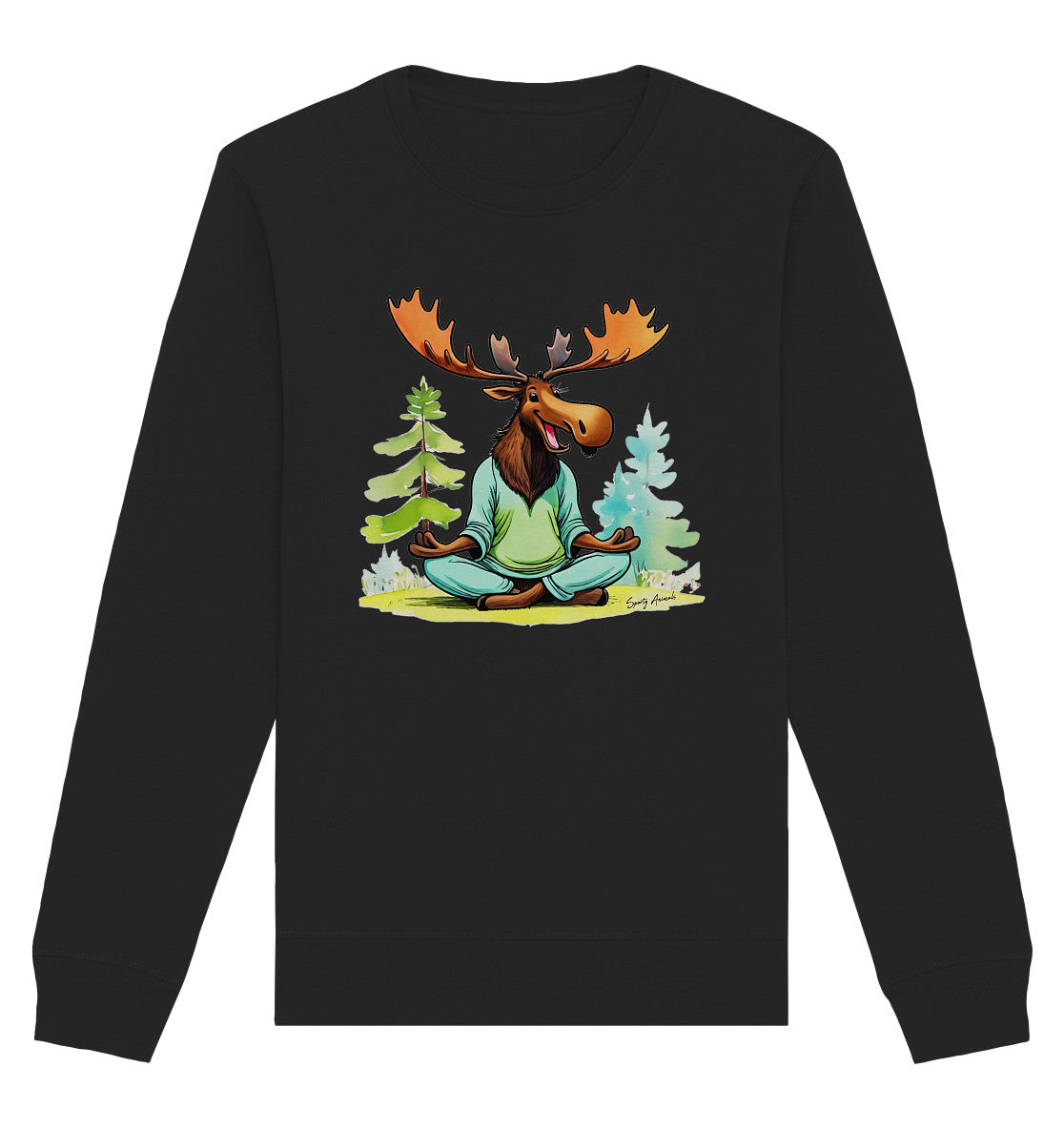 Yoga Elk - Organic Basic Unisex Sweatshirt