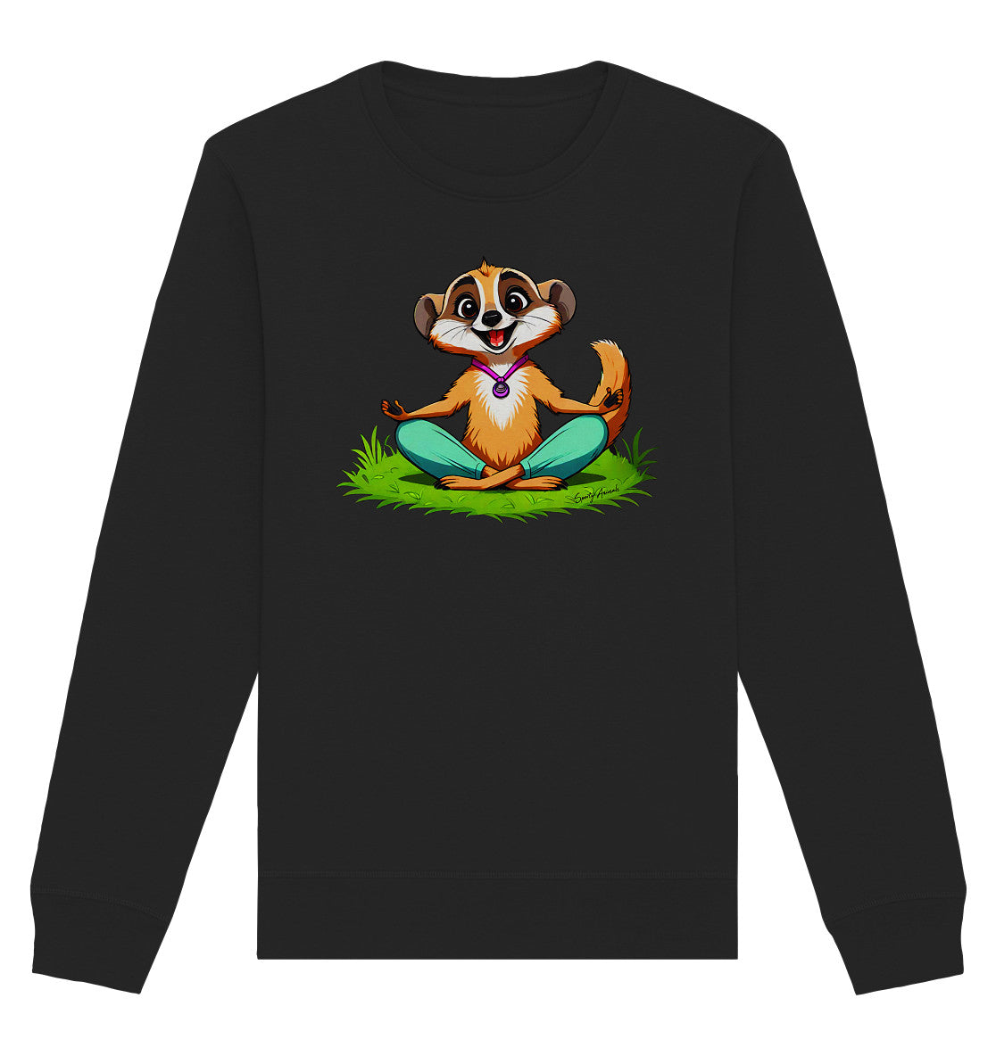 Yoga Meerkat - Organic Basic Unisex Sweatshirt