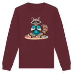 Yoga Raccoon - Organic Basic Unisex Sweatshirt