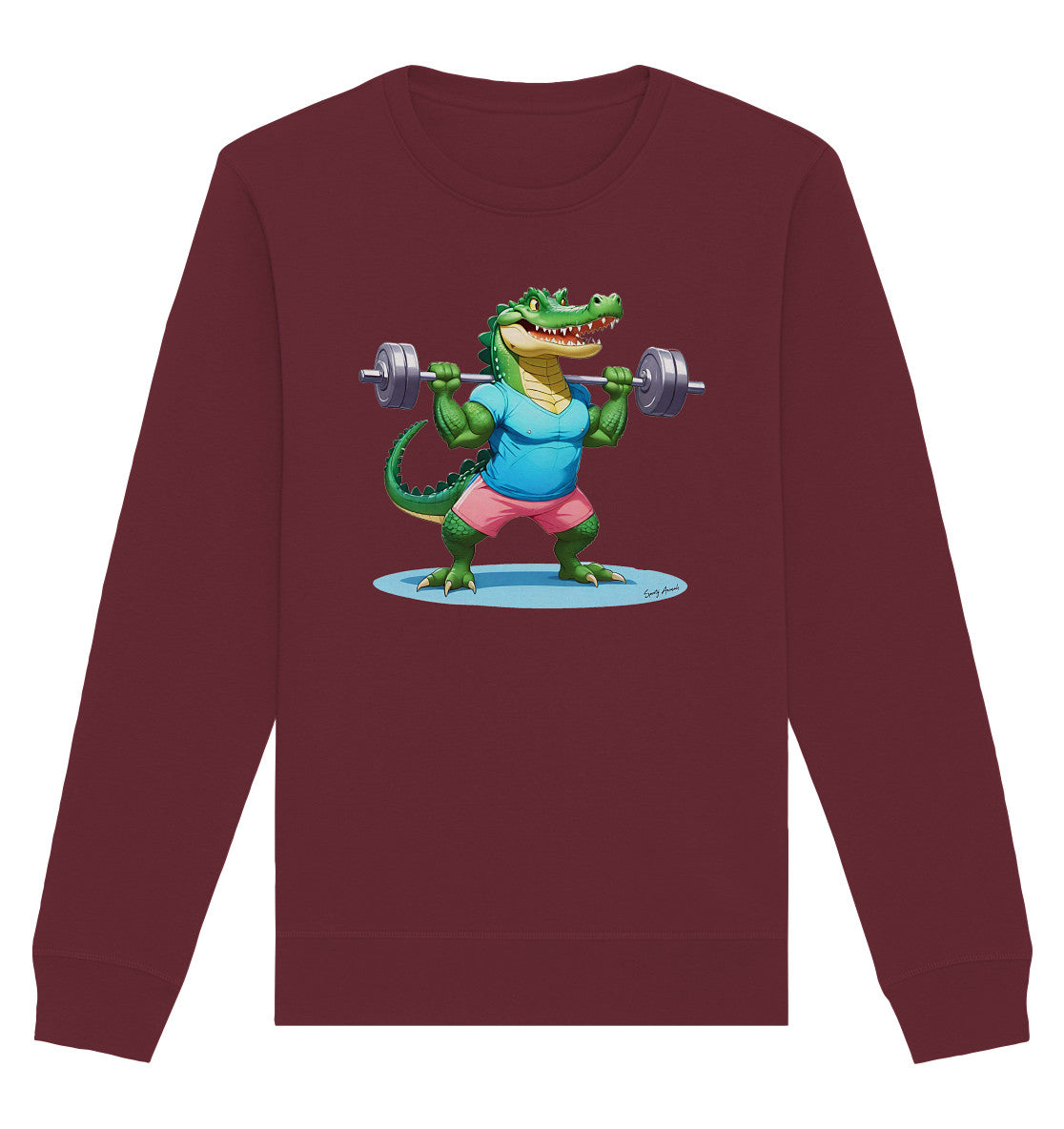 Fitness Crocodile - Organic Basic Unisex Sweatshirt