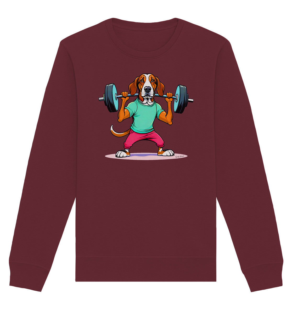 Fitness Dog - Organic Basic Unisex Sweatshirt