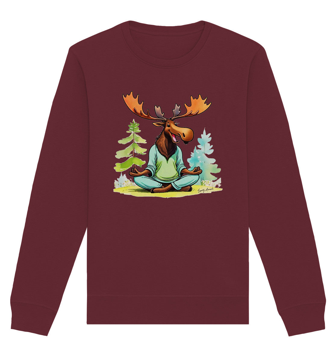 Yoga Elk - Organic Basic Unisex Sweatshirt