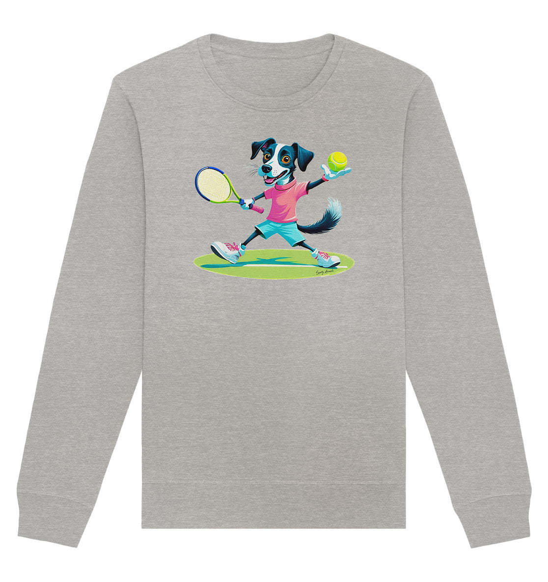 Tennis Dog - Organic Basic Unisex Sweatshirt