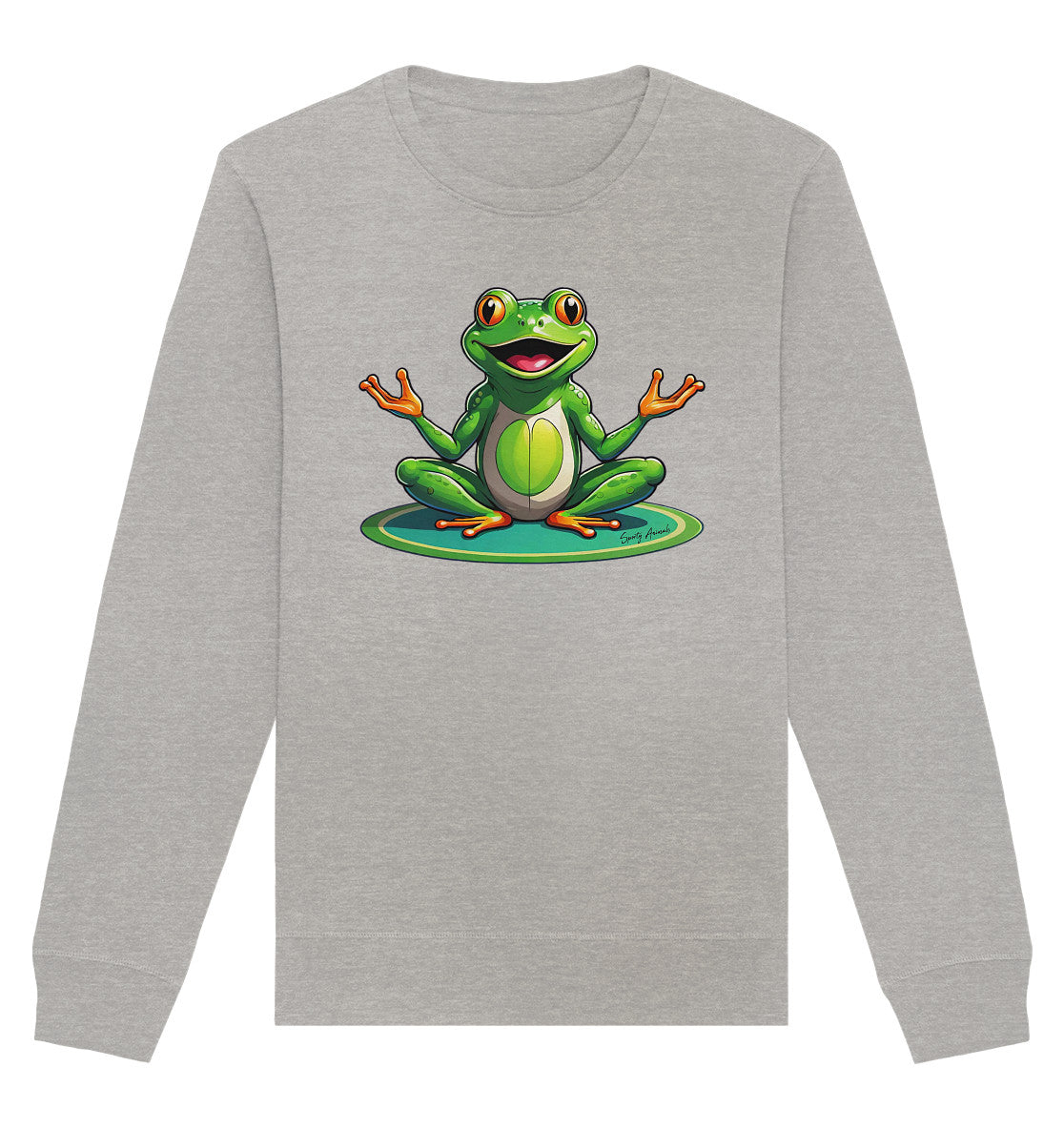 Yoga Frog - Organic Basic Unisex Sweatshirt