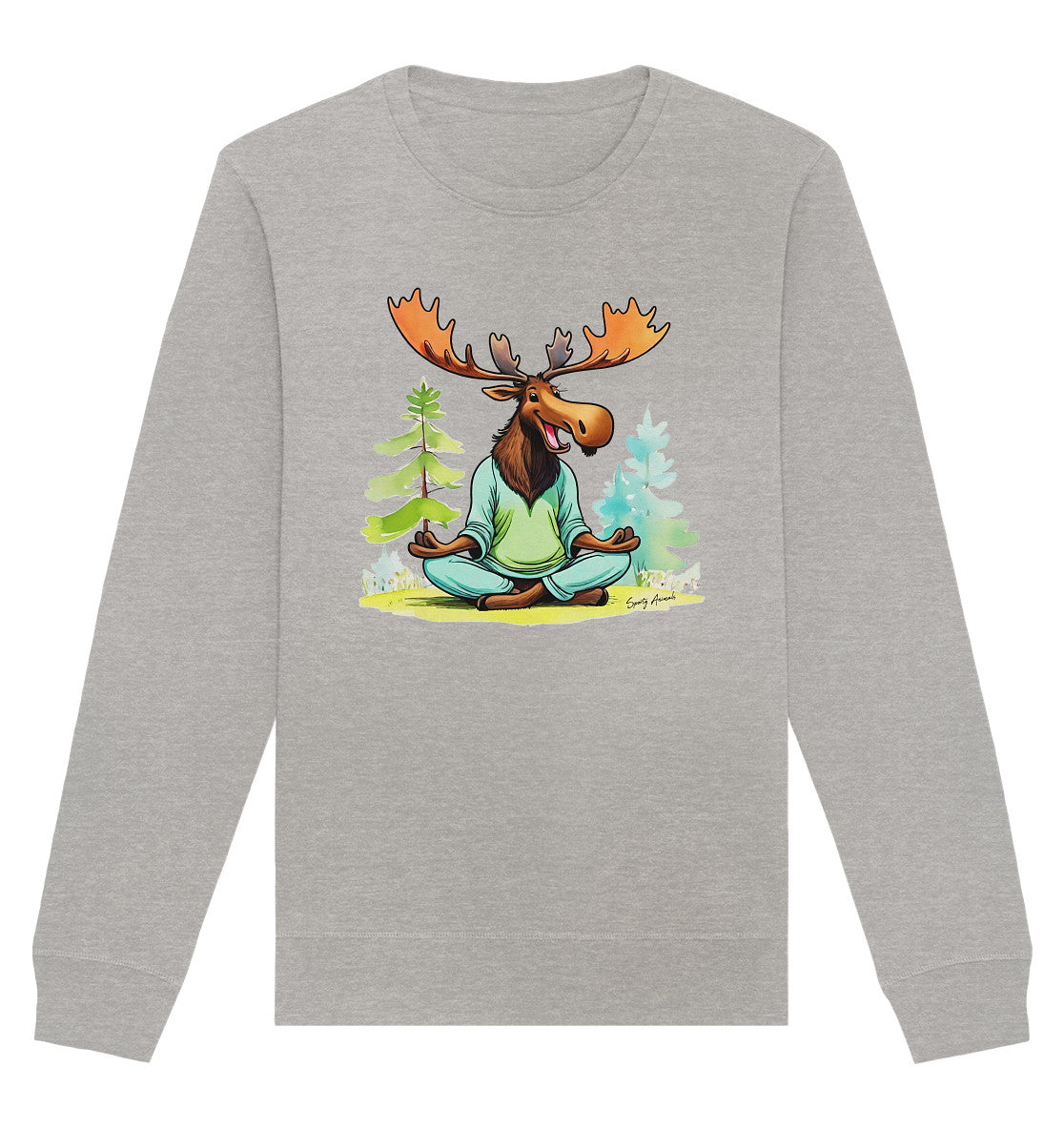 Yoga Elk - Organic Basic Unisex Sweatshirt