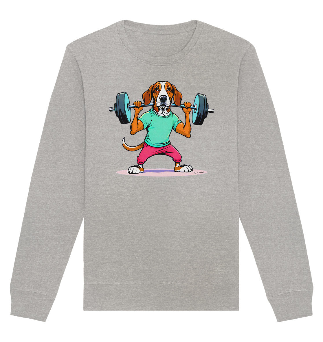 Fitness Dog - Organic Basic Unisex Sweatshirt