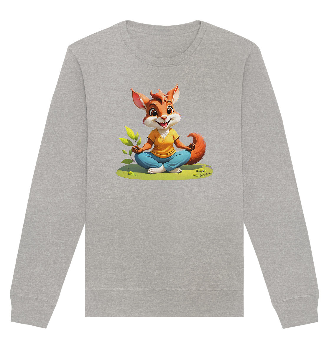 Yoga Squirrel - Organic Basic Unisex Sweatshirt