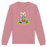 Yoga Cat - Organic Basic Unisex Sweatshirt